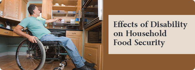 ERS study uses new data to examine household food insecurity among working-age adults with disabilities.