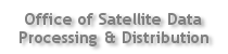Office of Satellite Data Processing & Distribution banner image and link to OSDPD