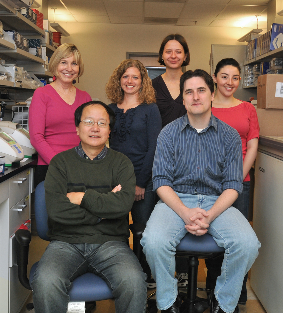 Photo of Dr. Patricia Gearhart and members of the Section on Antibody Diversity