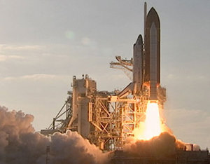 Space shuttle Discovery lifted off at 4:53 p.m. EST Thursday from NASA’s Kennedy Space Center in Florida, with Commander Steve Lindsey leading the STS-133 crew to deliver the Permanent Multipurpose Module and Robonaut 2 to the space station.