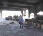 Radio Sawaâ��s Mohamed Moawad in Misrata during the fighting in the Libyan city. 