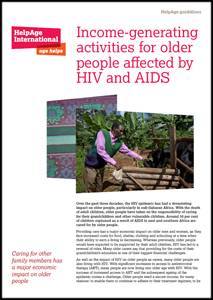 Income-generating activities for older people living with HIV.