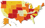 Map pf Unemployment Insurance (UI) Improper Payments By State