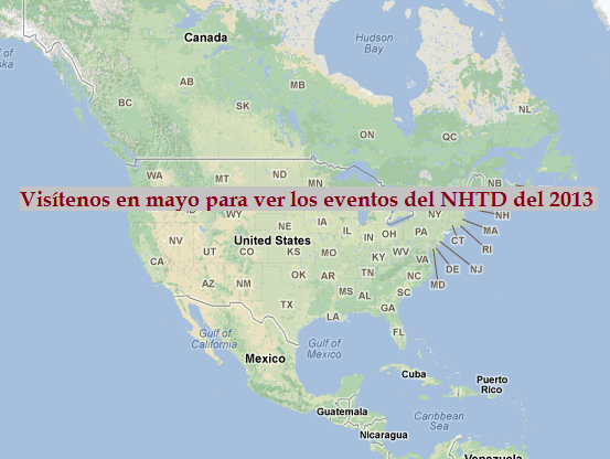 Check back in May for NHTD 2013 Events.