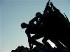 Marine Corps War Memorial Silhouette