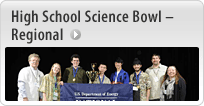 High School Science Bowl - Regional