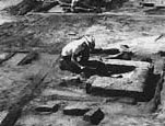 An open-area excavation (Big Bend Reservoir, South Dakota)