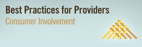 Best Practices for Providers / Consumer Involvement