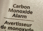 carbon monoxide detector