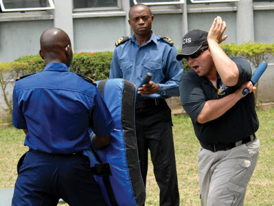 STAAT members training foreign police