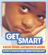 Get Smart About Antibiotics Week logo for November 14-20, 2011