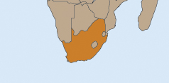 Map of SOUTH AFRICA