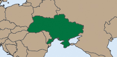 Map of UKRAINE