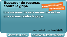 Localizador de vacunas contra la gripe