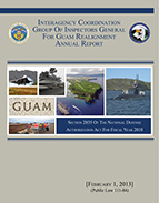 Image of Guam Realignment Annual Report