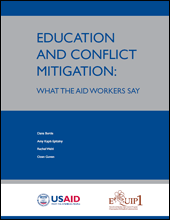 Education and Conflict Mitigation