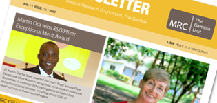 MRC Unit, The Gambia Newsletter – Vol 11, Issue 04, 2012