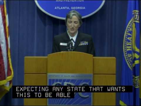 1 de octubre de 2009 La Contraalmirante Anne Schuchat (CDC) presentó esta actualización sobre el brote de la gripe (porcina) H1N1, los antivirales y la distribución de la vacuna.
