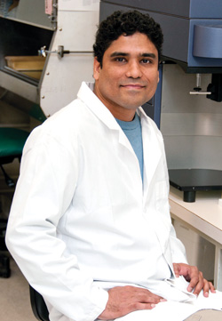 Photo shows Ram Savan, Ph.D.