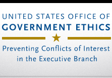 United States office of Government Ethics, Preventing Conflicts of Interest in the Excutive Branch