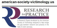 American Society of Victimology Research to Practice Blog