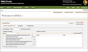 Integrated Resource Management Application Web Portal