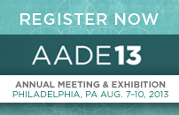 Register Now for AADE13
