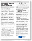 Live, Intranasal Influenza Vaccine VIS