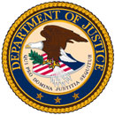 Department of Justice seal.