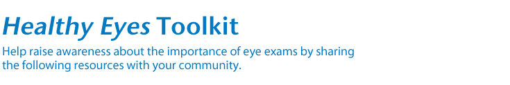 Healthy Eyes Toolkit