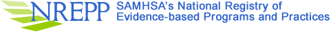 NREPP Logo, SAMHSA'S National Registry of Evidence-based Programs and Practices