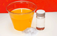 methadone dissolved and in liquid form