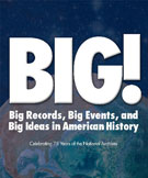 Book cover: BIG! Exhibit Catalog