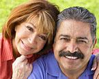 A healthy mature Latino couple