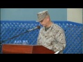 ISAF Change of Command Ceremony