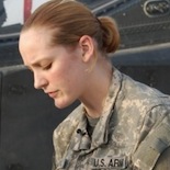 Army service woman