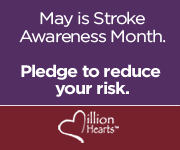 May is Stroke Awareness Month. Pledge to reduce your risk.