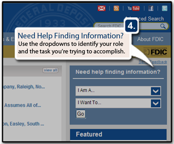 4. The 'Need Help Finding Information?' section highlighted.