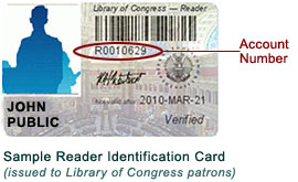 Reader Identification Card