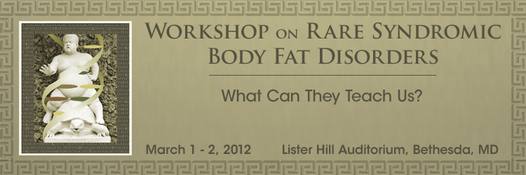 March 1–2, 2012  -  Workshop on Rare Syndromic Body Fat Disorders: What Can They Teach Us?