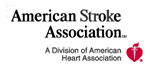 Logo for the American Stroke Association