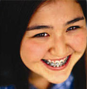 Image of teenage girl smiling