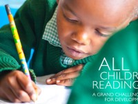 USAID, World Vision, AusAID, and the U.S. Department of Education are leading the charge in finding early grade reading solutions. Photo Credit: Derek Brown.