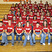 Students at the National Drug Facts Week assembly for the South Central SADD organization in Greenwich, Ohio.