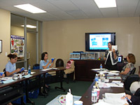 MOMS trained maternal child health coordinators and clinicians for its Pregnancy and Diabetes Prevention Program in Orange County