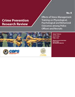 Cover image: Crime Prevention Research Review No. 8: Pulling Levers Focused Deterrence Strategies to Prevent Crime