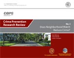 Cover Image: Crime Prevention Research Reviews No. 3: Does Neighborhood Watch Reduce Crime? 