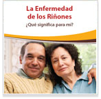 Imagen de la portada del folleto: La enfermedad de los riñones.