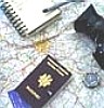 Image of Passport and Other Travel Artifacts