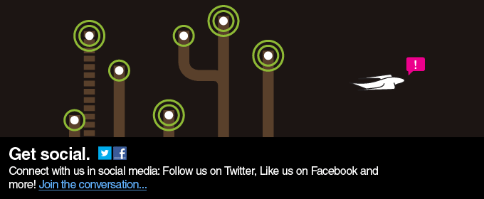 Get social. Connect with the CTA via social media--follow us on Twitter, like us on Facebook, send us feedback and more!